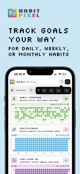 Habit Tracker - Habit Pixel Screenshot 4 of 6