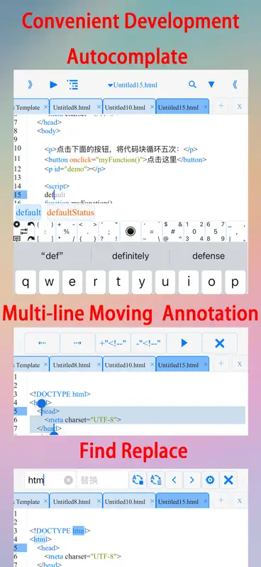 html+css+js-web designer,html5 screenshot 2 of 9