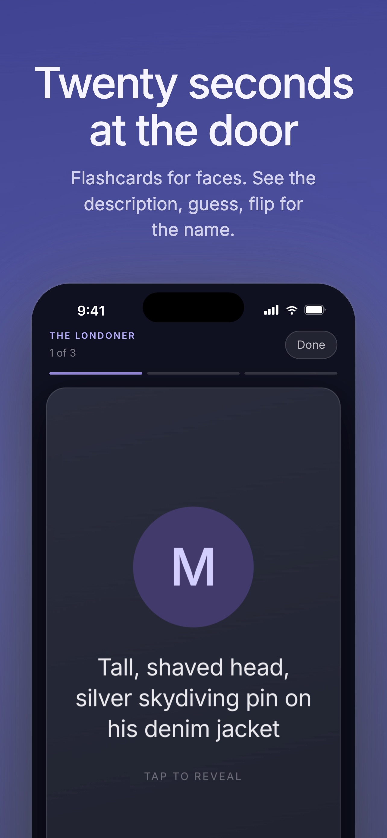 Screenshot 4 of Nametag AI: Remember Names