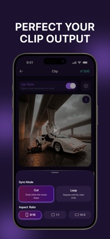 AI Music Video Generator MuVeo screenshot