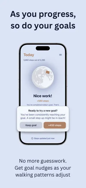 One Small Step: Walking Goals screenshot 2
