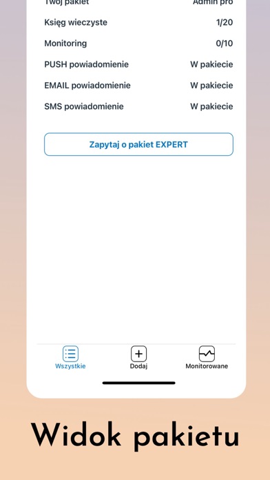 Księgi Wieczyste Screenshot