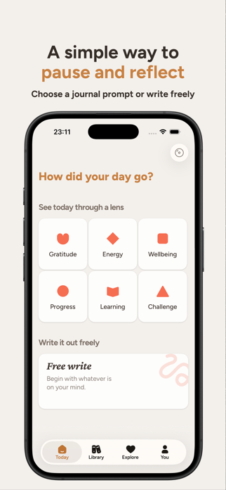 Lensly: Daily Reflection Screenshot 2 of 6
