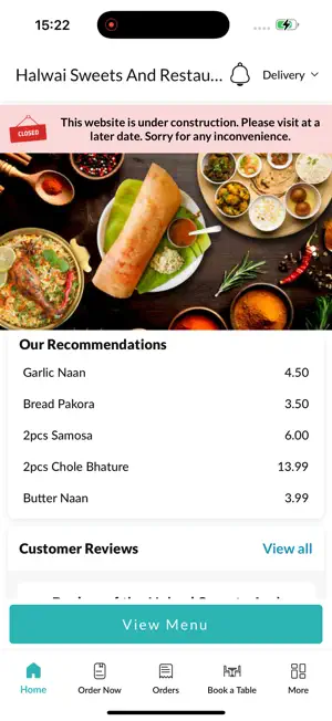Halwai Sweets And Restaurant screenshot 3