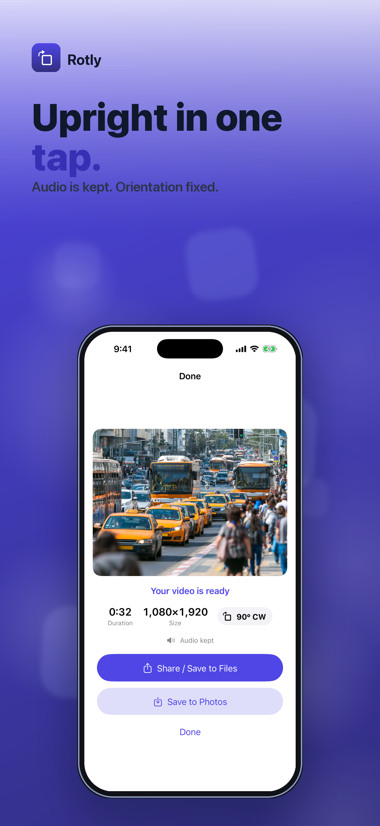 Rotly: Rotate & Flip Video screenshot 2