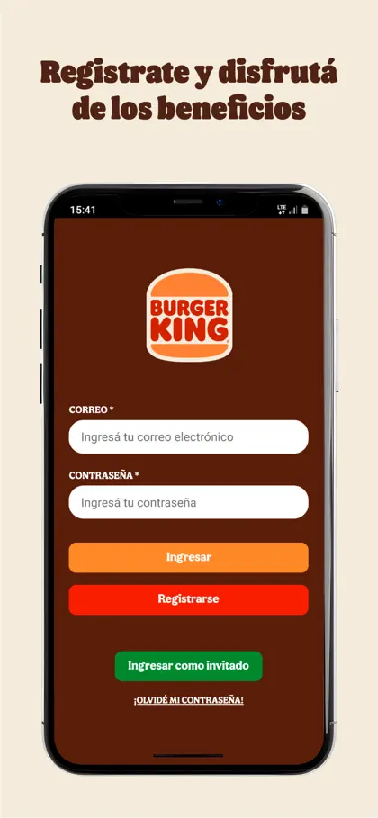 Screenshot 6 di 6 di Burger King® Uruguay