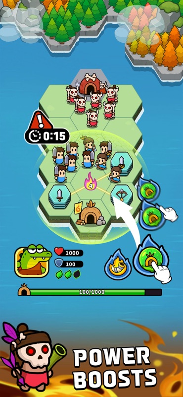 Hex Clash - Merge Battle screenshot 6