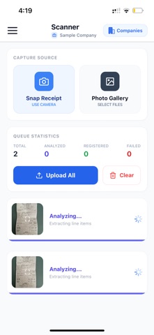 Cashflow Tax screenshot