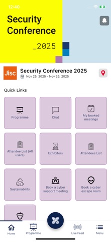 Security Conference 2025 iPhone screenshot