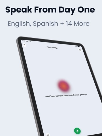 Speak Languages: Talki iPad screenshot