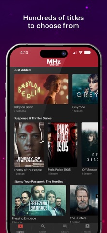 MHz Choice: International TV iPhone screenshot