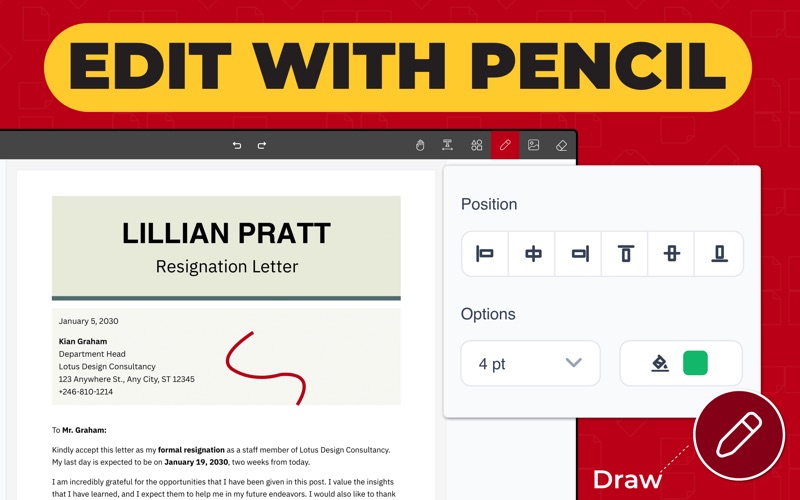 PDF Editor: Fill, Sign & Edit Screenshot
