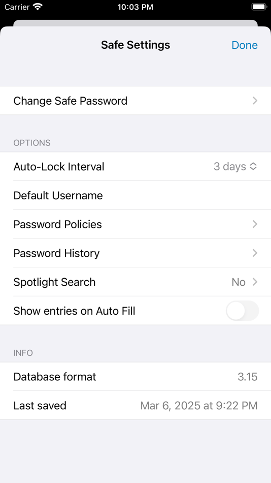 #7. pwSafe 2 - Password Safe (iOS) By: Huvisoft B.V.
