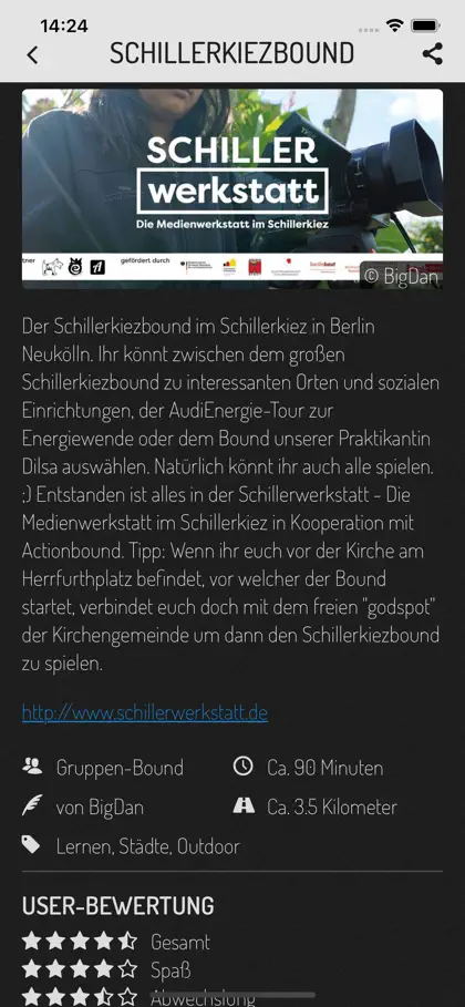 Actionbound ekran görüntüsü 3 / 6