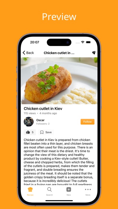 Toastpad - Cooking recipes Screenshot
