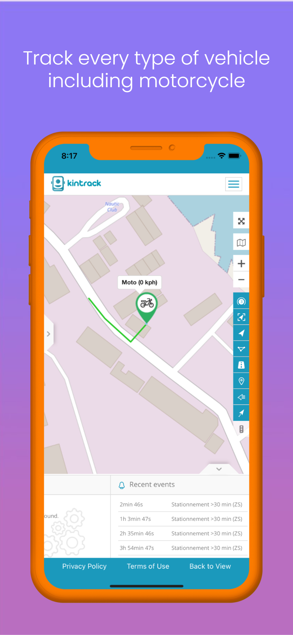 Kintrack: GPS Tracking for All screenshot 4