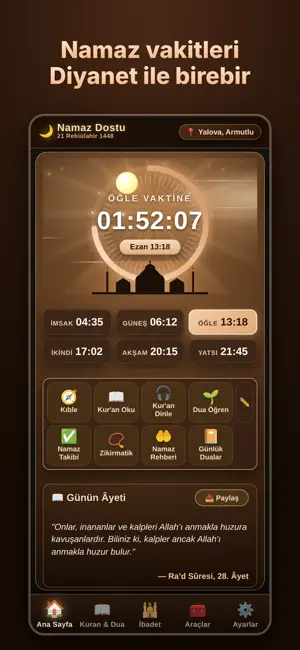 Namaz Dostu: Ezan Vakti screenshot 1