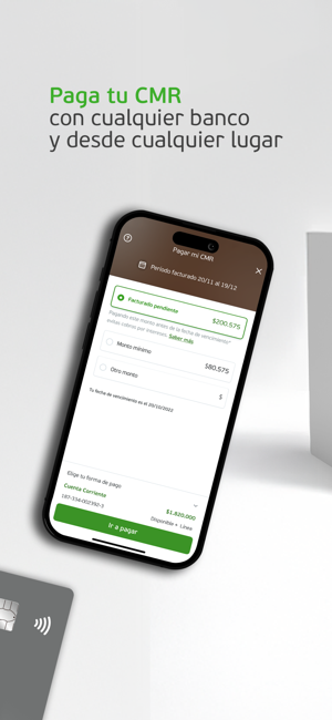 Banco Falabella Chile Screenshot