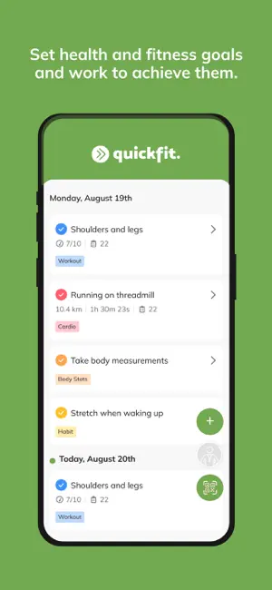 QuickFit Workout screenshot 4