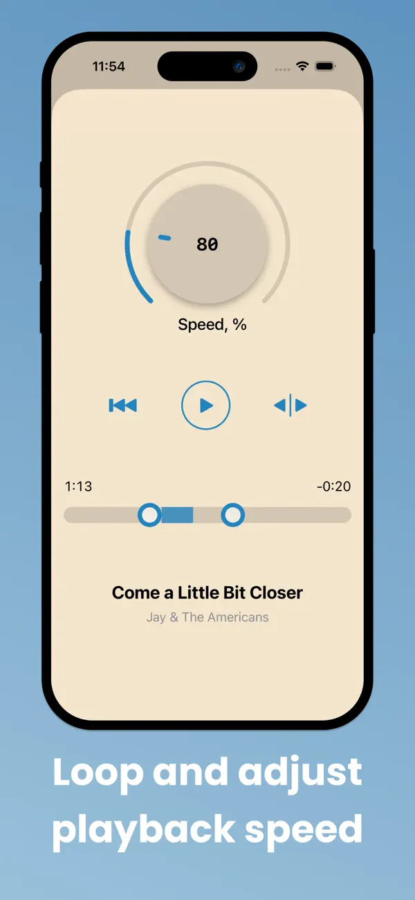 Screenshot #1 pour Loop Slower