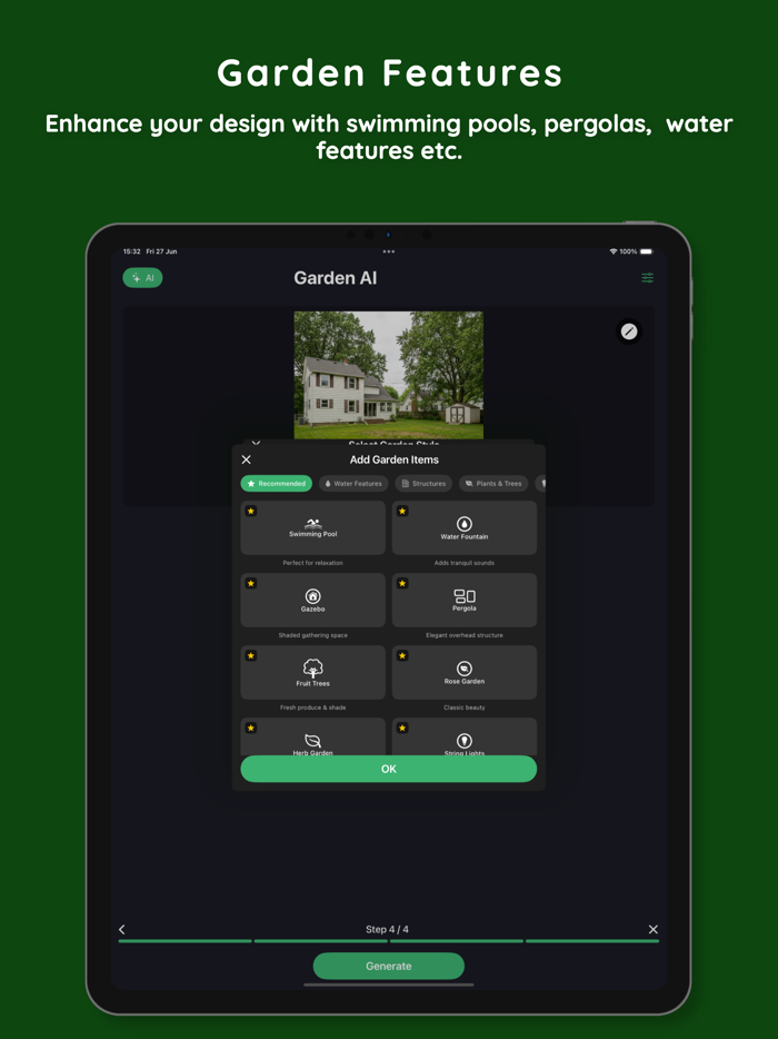 AI landscape design - YardAI
