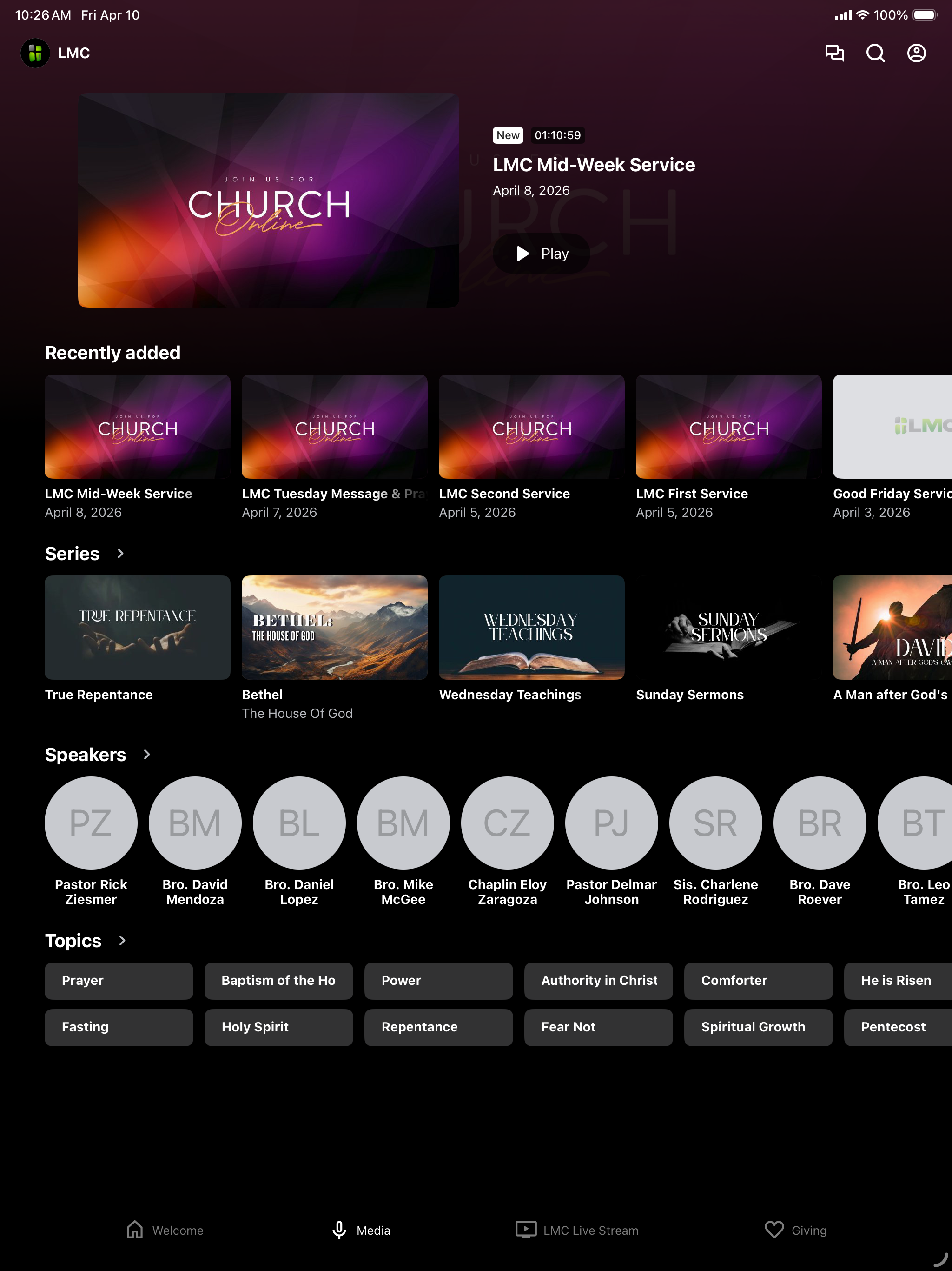 LIFE MINISTRIES CHURCH - Texas screenshot 5