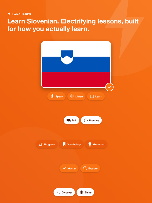 Learn Slovenian - LingoBoost iPad screenshot
