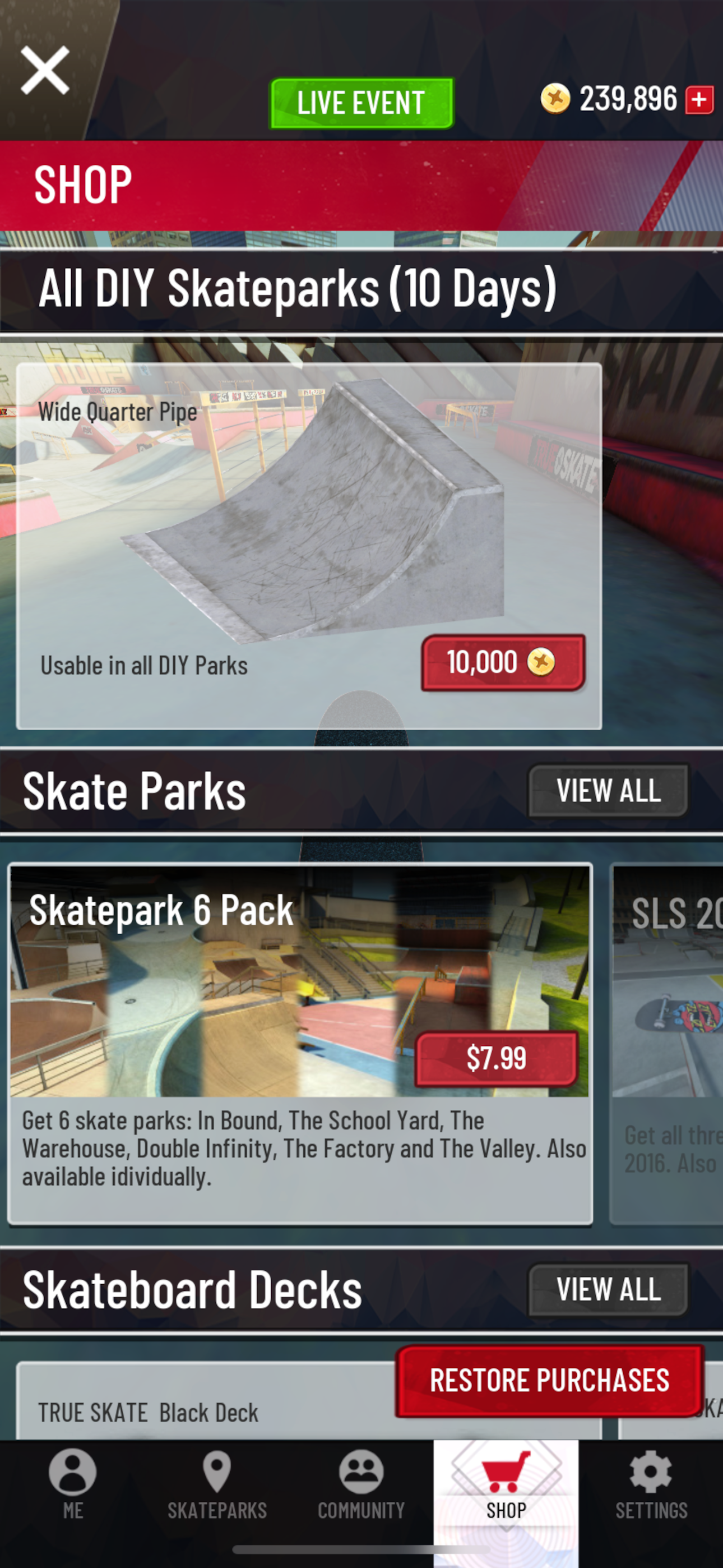True Skate 商店截图 6