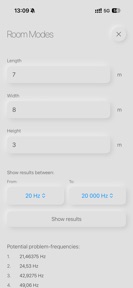 Mak Audio Calculator screenshot