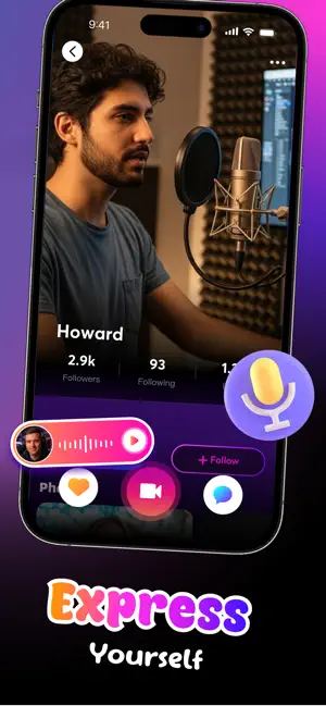Uliee: Voice Chat & Share screenshot 4