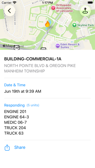 Lancaster County Incidents iPhone screenshot 3 - News app