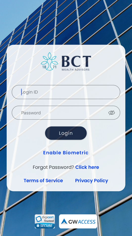 BCT Wealth GWAccess - 1.0 - (iOS)