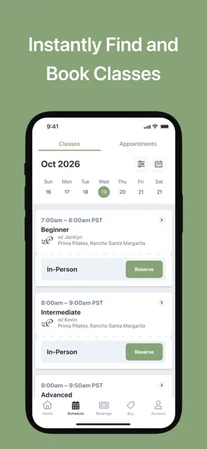 Prima Pilates App screenshot 3