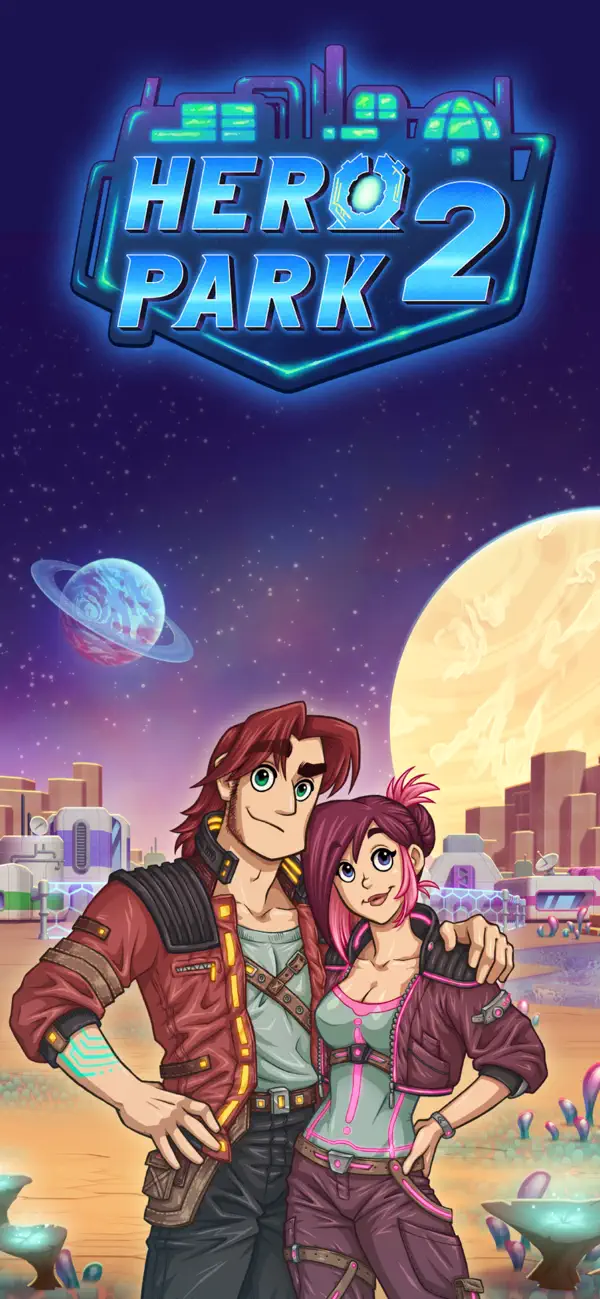 Hero Park 2 iOS Mod IPA screenshot 1 - iOS game interface