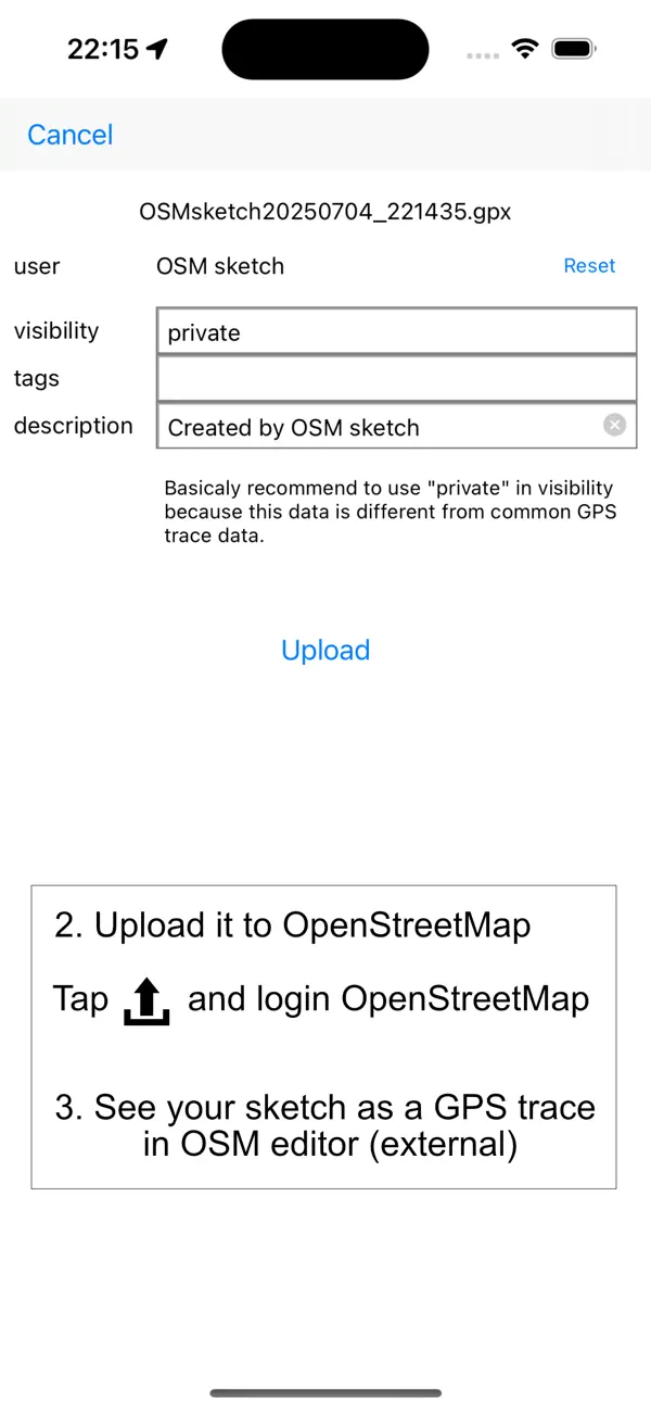 Screenshot #3 pour OSM sketch
