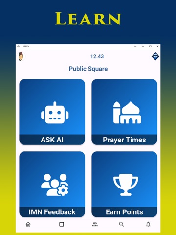 IMCN iPad screenshot
