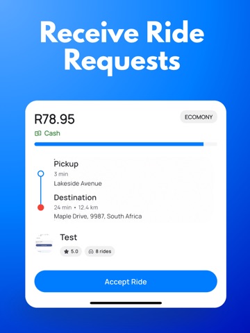 Hike Driver - Driver & Earn iPad screenshot