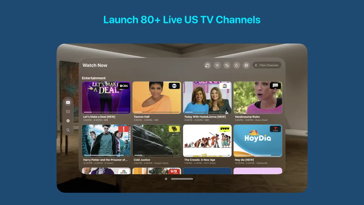 TV Launcher - Live US Channels screenshot 1