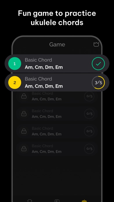 Ukulele Tuner: tune & chords Screenshot