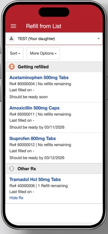 Davis Rx iPhone screenshot