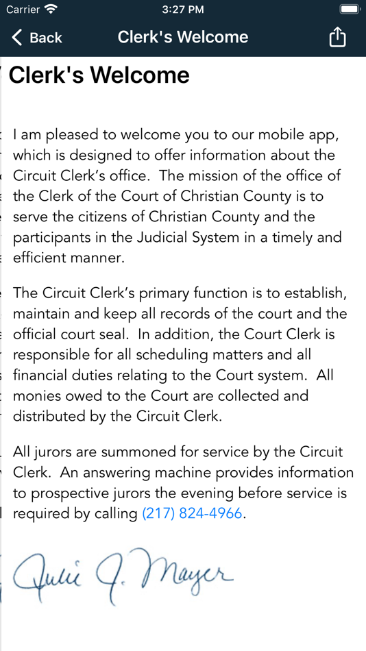 #2. Christian County Circuit Clerk (iOS) 由: Christian County Circuit Clerk