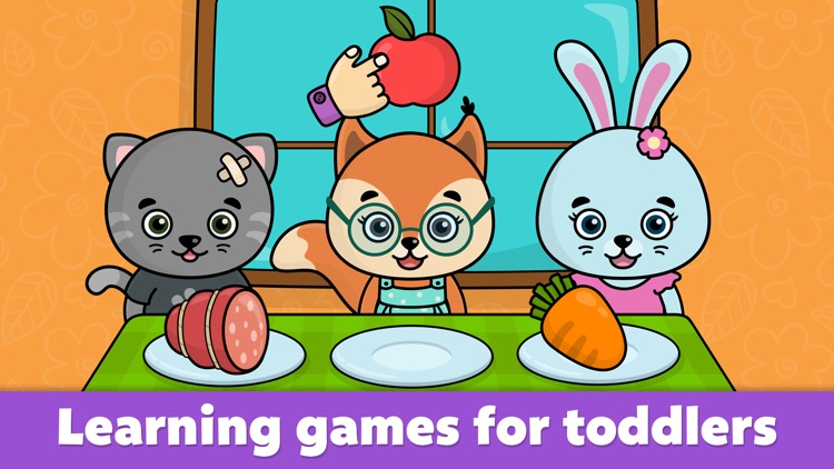 Toddler learning games for 2+