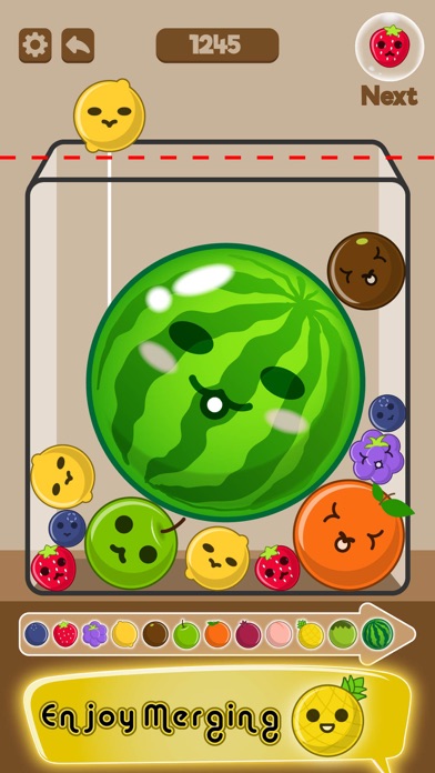 Merge Watermelon & Fruit Game Screenshot