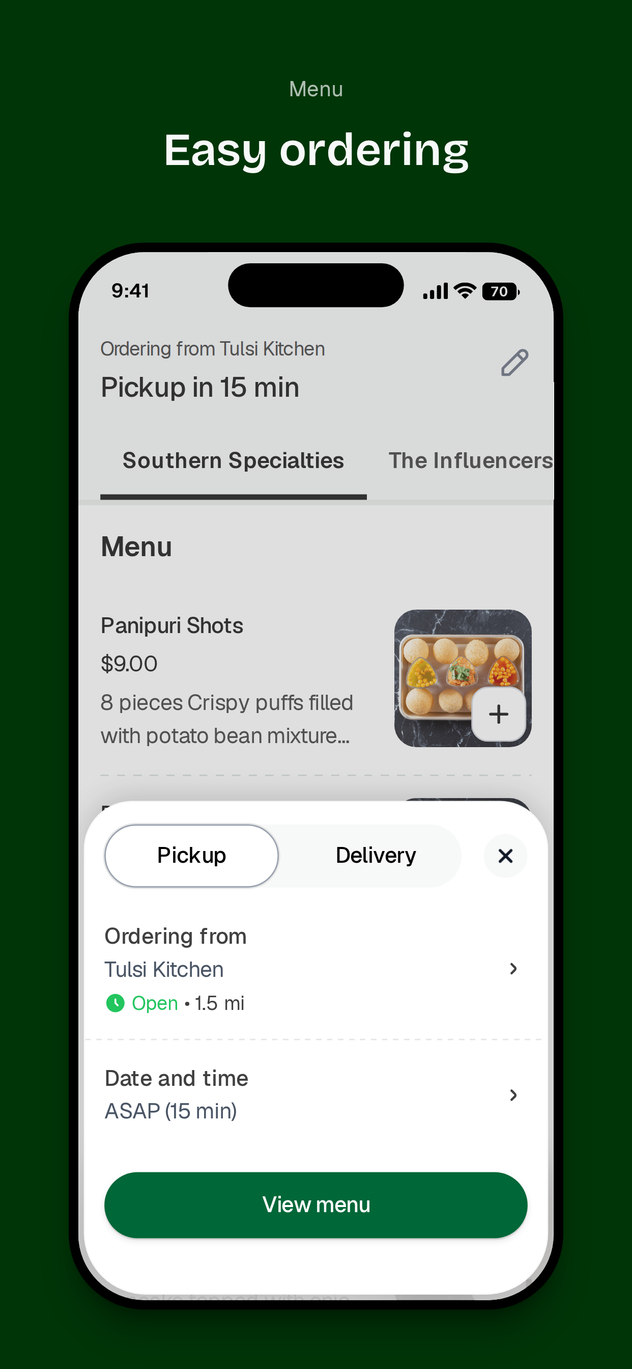 Tulsi Kitchen screenshot 3