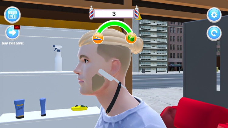 Barber Shop Hair Cut Sim 3D