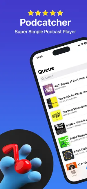 Podcatcher: Podcast App screenshot 1