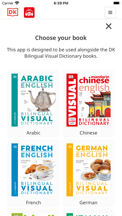 DK Bilingual Visual Dictionary Screenshot