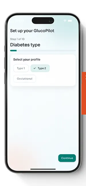 GlucoPilot Care screenshot 1