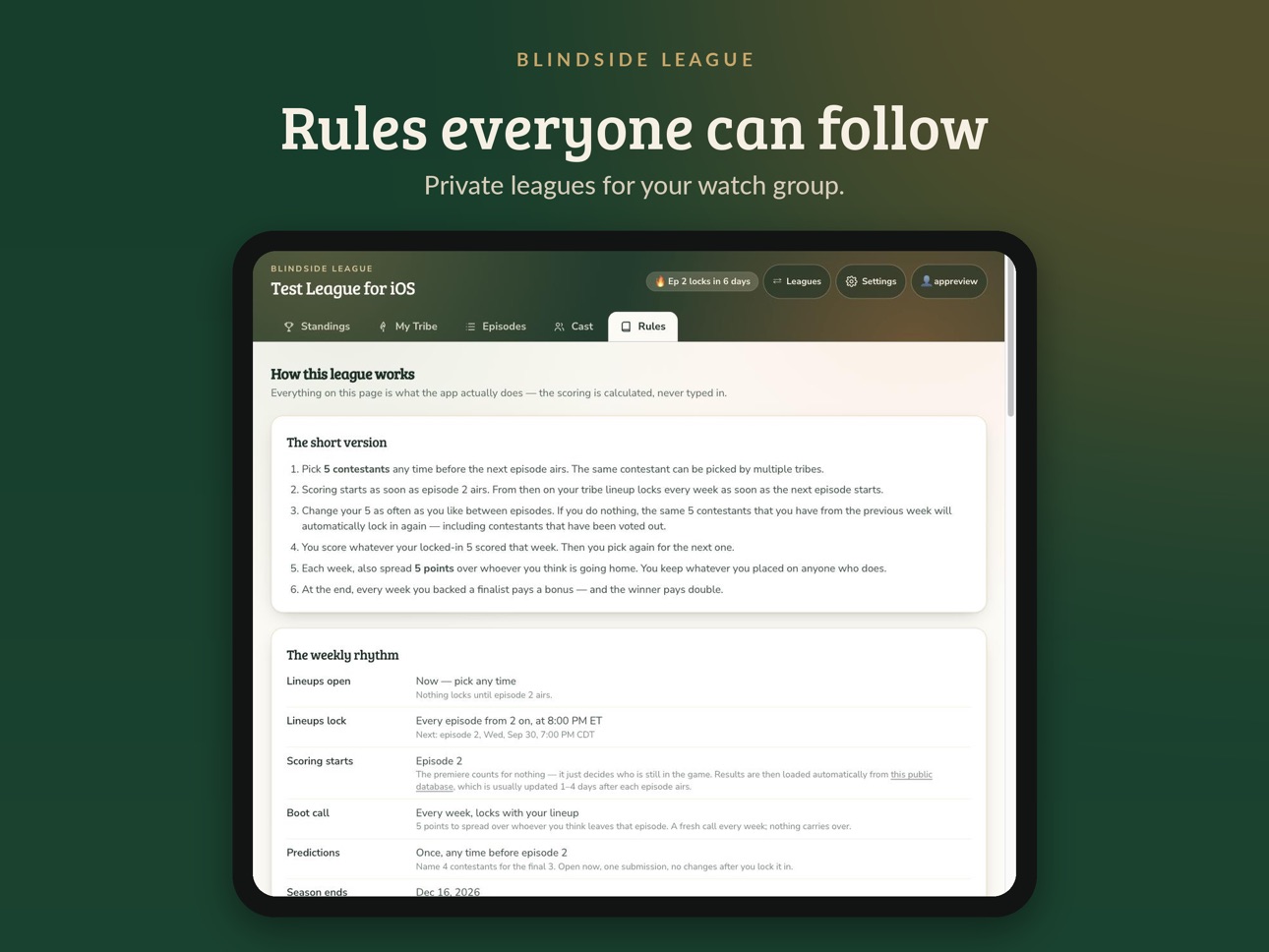 Screenshot 4 of Blindside League