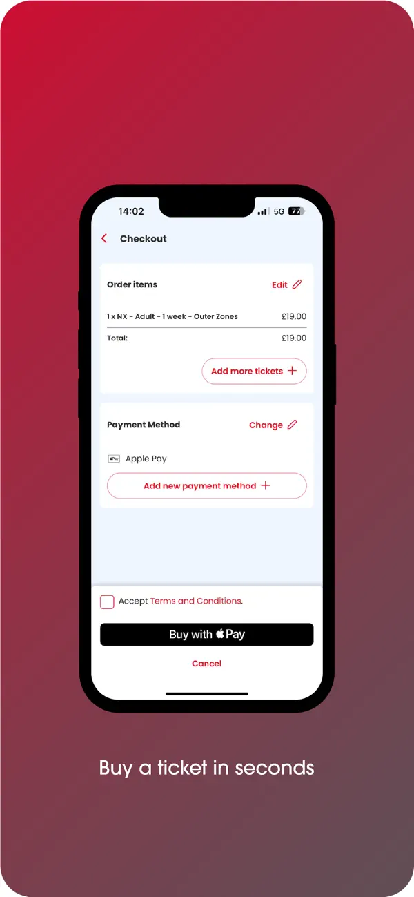 Screenshot #3 pour NX Bus mTicket